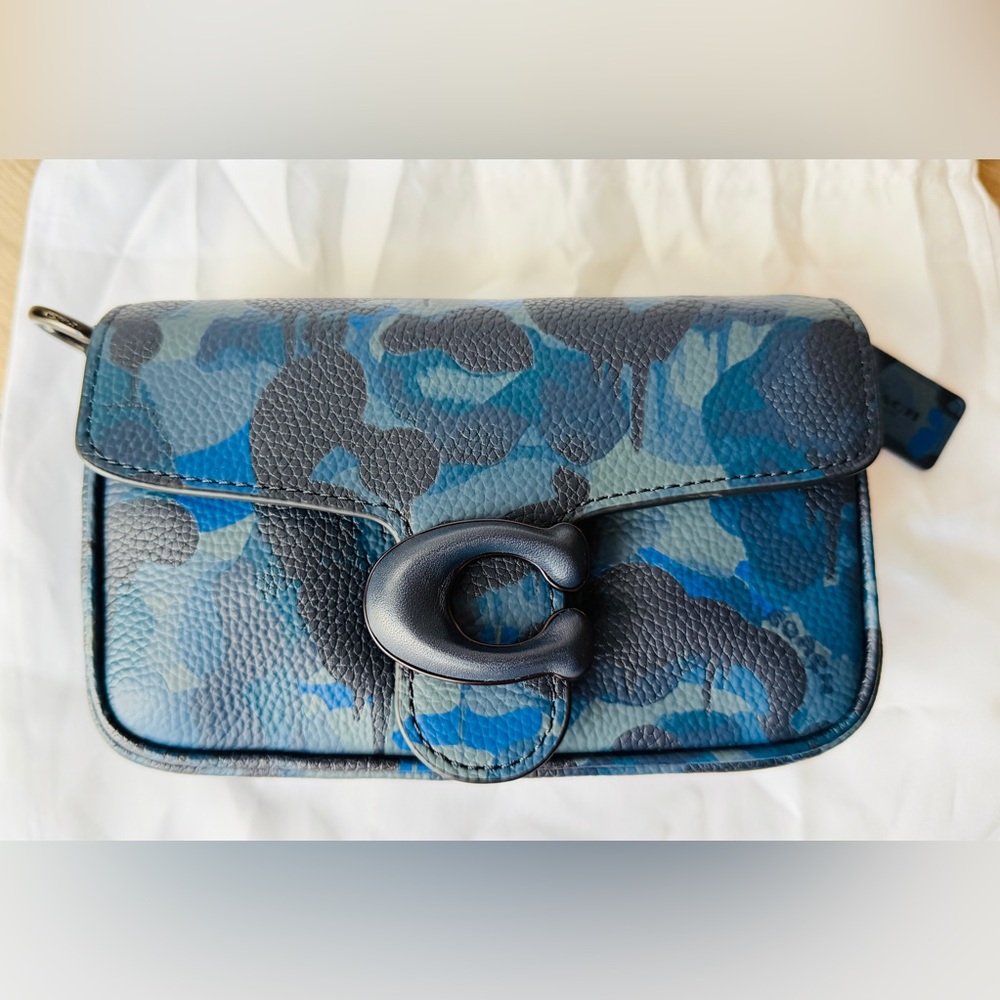 Coach Soft Tabby Crossbody 18 With Camo Print